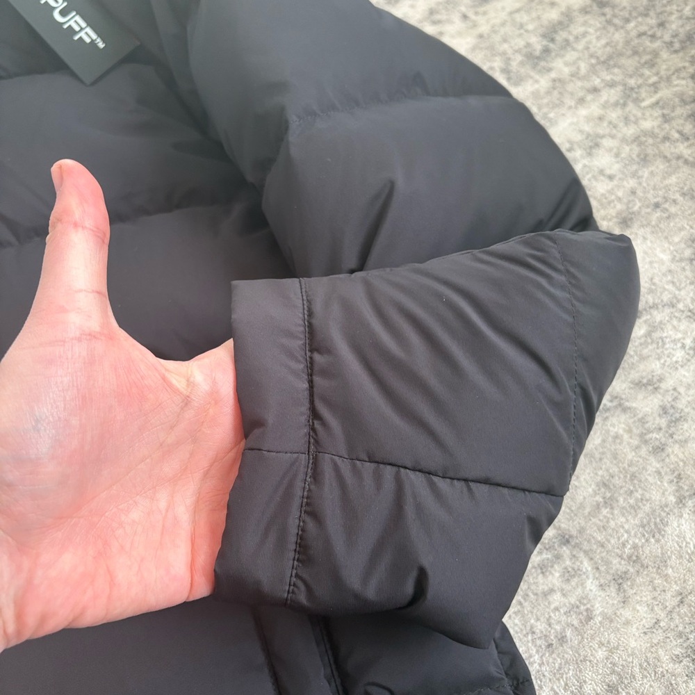 Aritzia Super Puff Coat Mid Length in Black - Picture 12 of 16